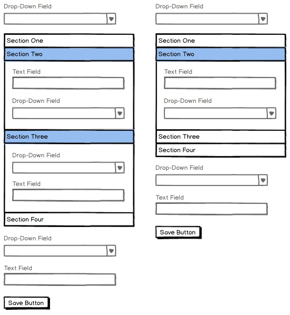 Accordion UX The Pitfalls of Inline Accordion and Tab Designs