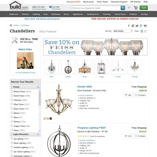 Product category page list view Product category page list view