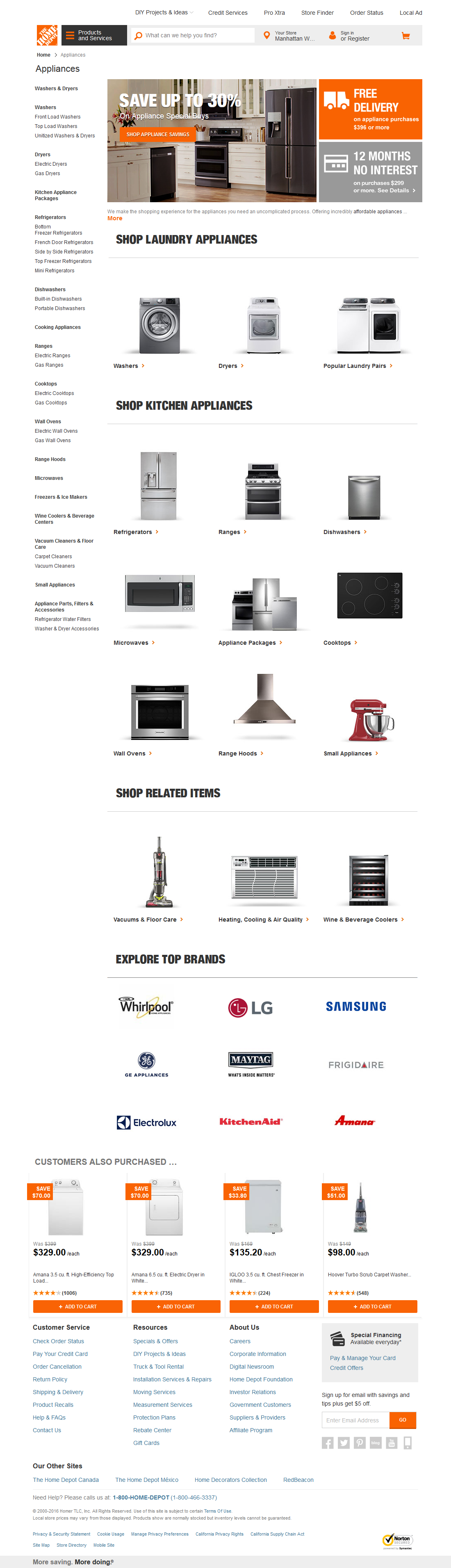 Home Depot s Homepage & Categories Usability Score 1104