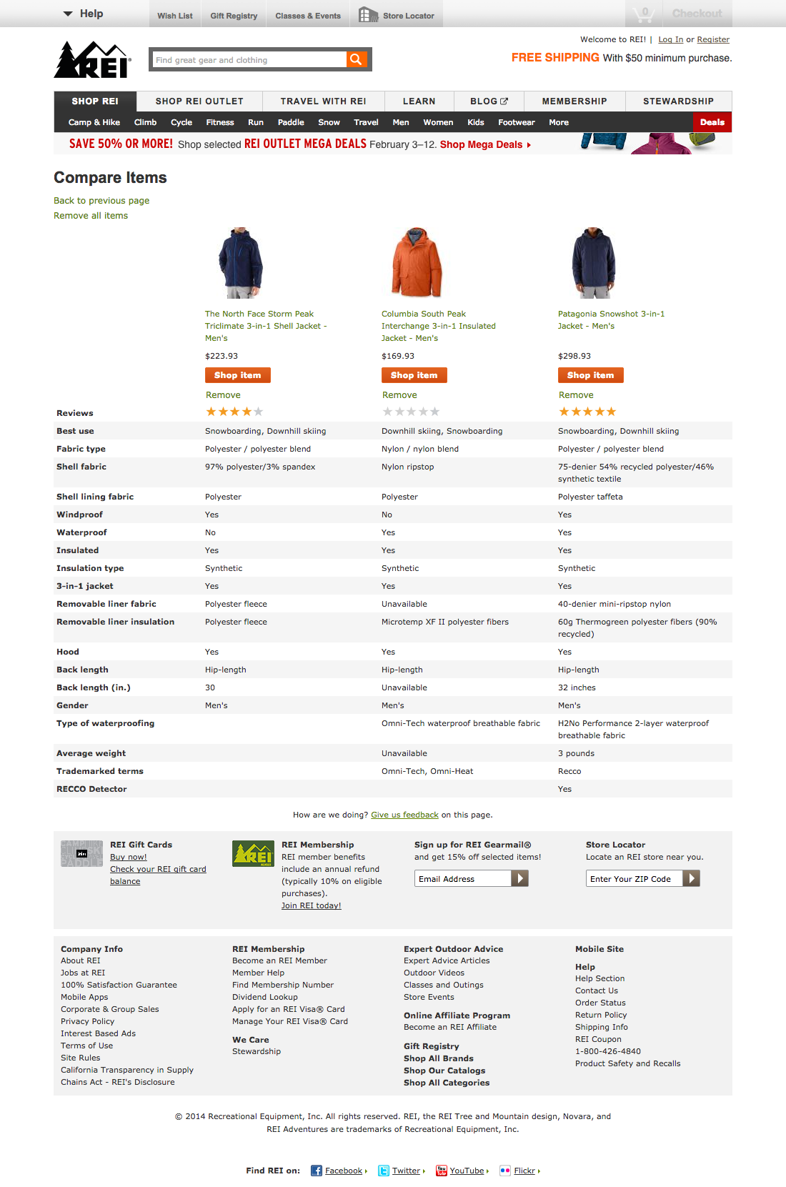 56 Comparison Tool Design Examples Baymard Institute