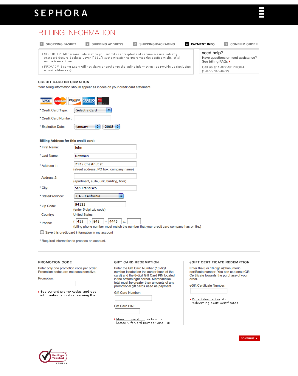 104 Examples of ‘Payment’ Checkout Steps Baymard Institute