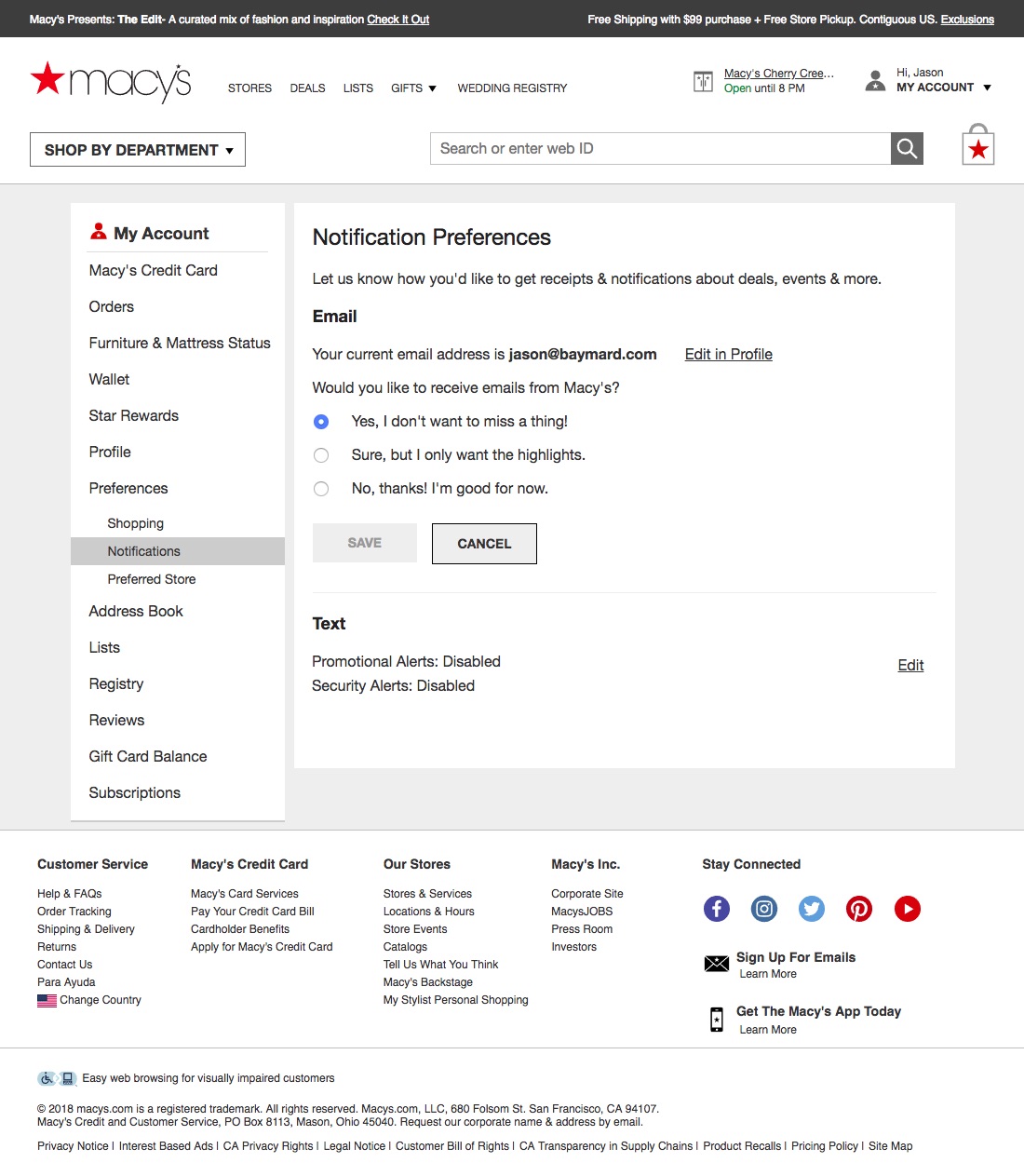 macys 40 newsletter management design examples customer service newsletter examples