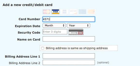 v3 form debit and Format Card Allow Must The Auto Field Number' 'Credit